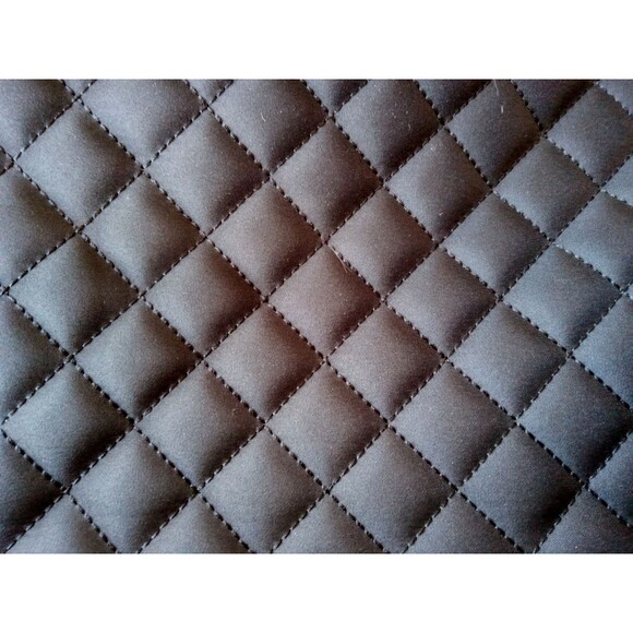 1990s-2000s Longaberger Black Logo Quilted Laptop Messenger Bag Adj Strap EUC - Picture 11 of 16